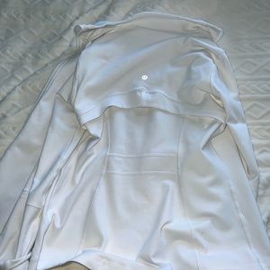 Lululemon white define jacket size 10